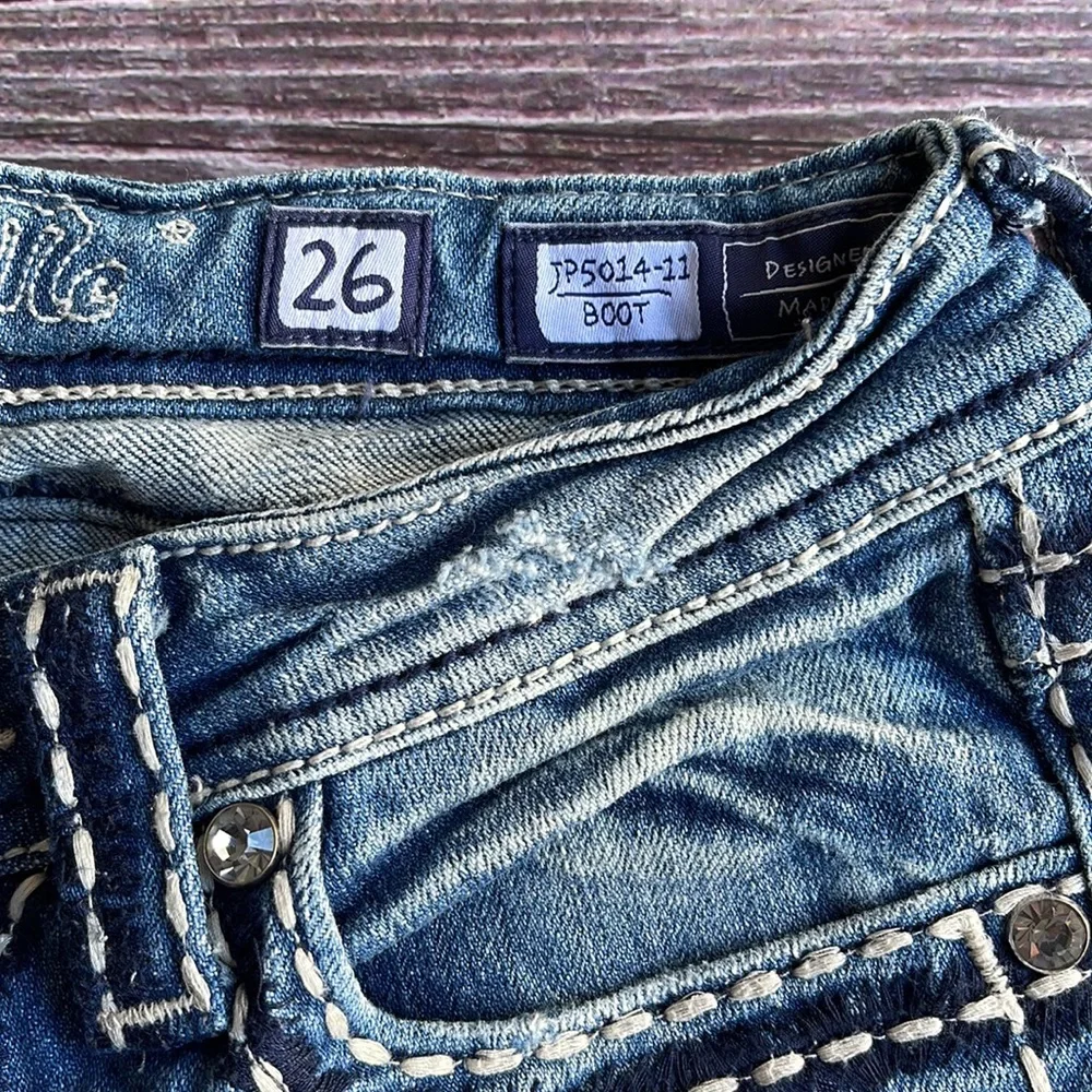 MISS ME | Bootcut jeans style JP5014-11 - Picture 5 of 11